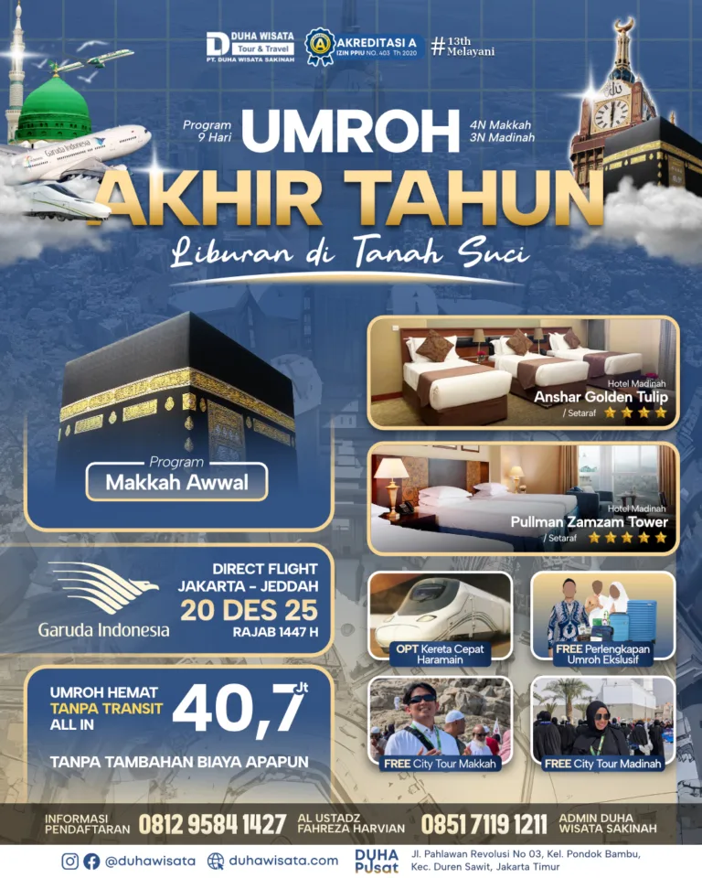 Umroh Akhir Tahun 2025